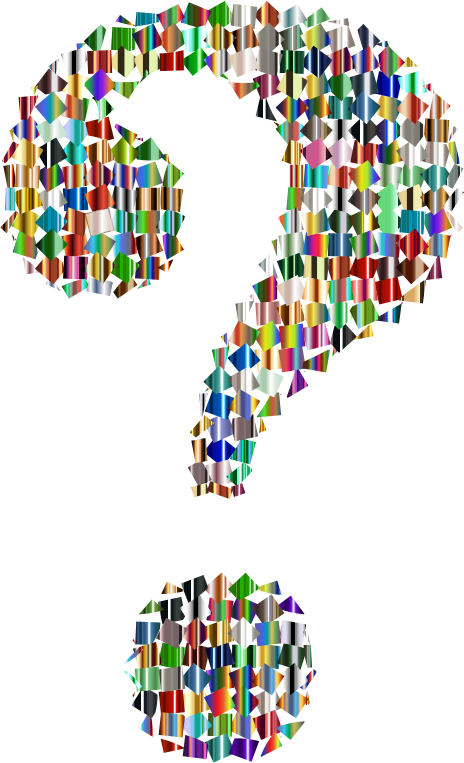 Question Mark Clipart Clear Background - Transparent Background Question Mark (464x763)