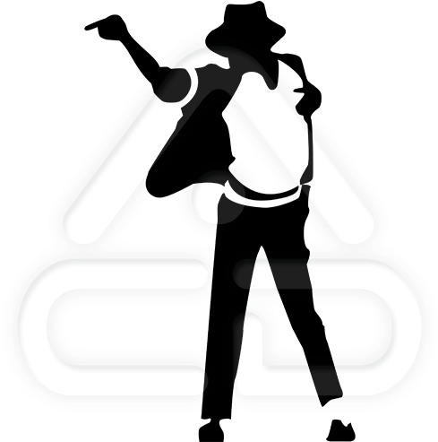 Adesivo Michael Jackson (500x500)