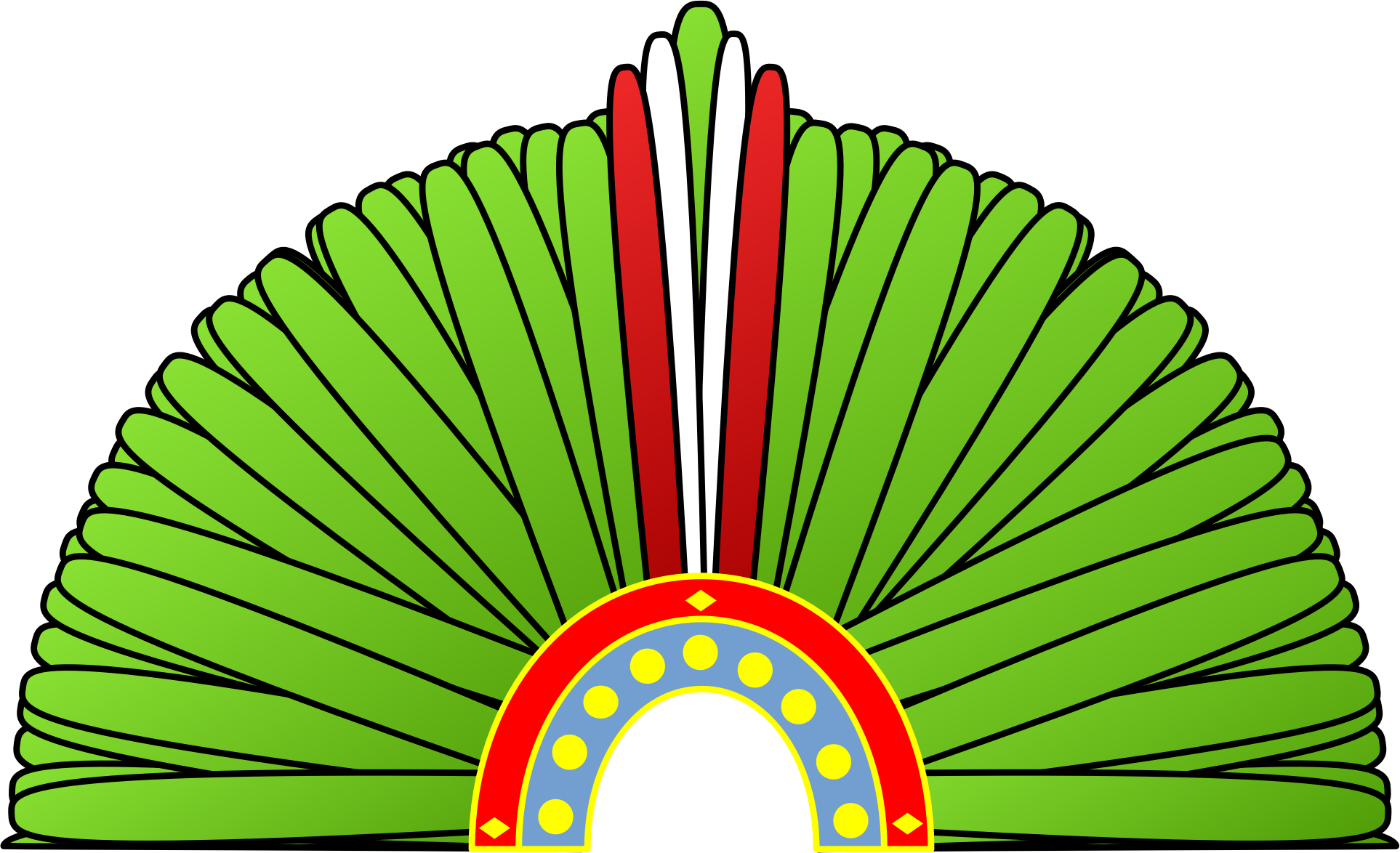 Aztec Clipart Transparent - Aztec Crown (1926x1174)