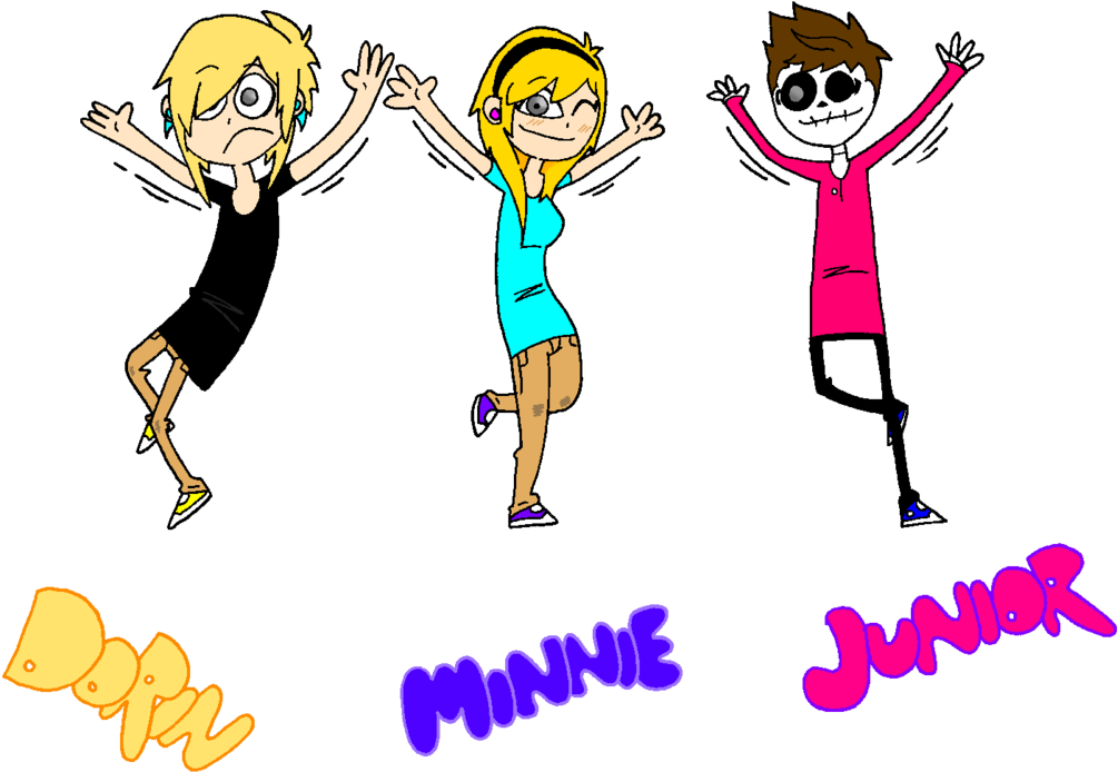 Main Three By Cafe-grimful - Cartoon (1024x728)