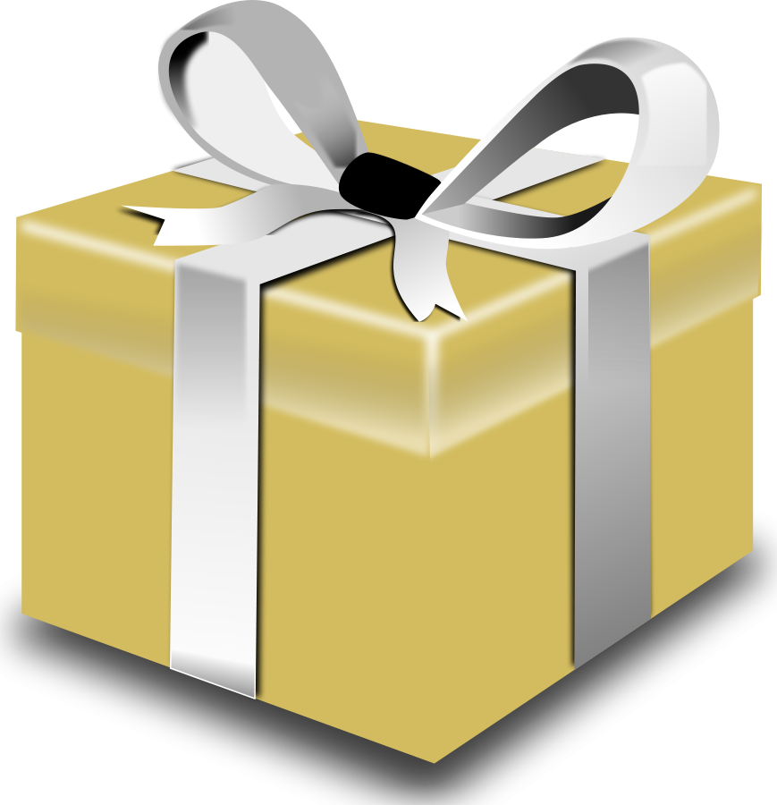 Clipart Info - Present Clip Art (869x900)