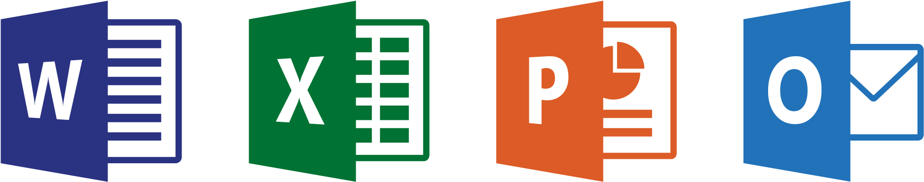 Laptop Microsoft Office 365 Computer Software Microsoft - Microsoft Office Icons Vector (2550x504)