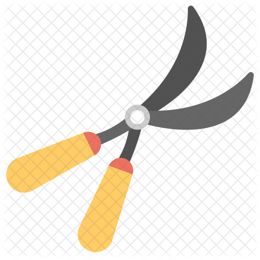 Garden Scissors Icon - Scissors (512x512)