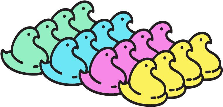Peeps Logo - Peeps Logo Transparent (772x376)