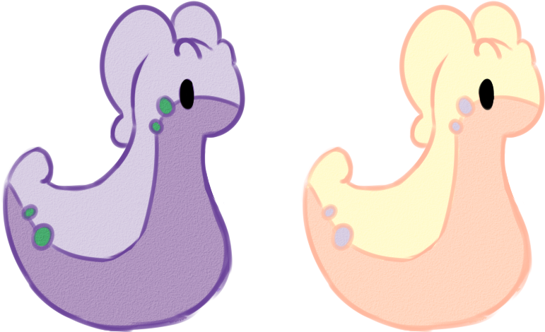Goodra Peeps - Cartoon (827x537)