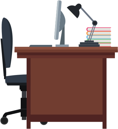Office Desk With Elements - Labor (550x550)