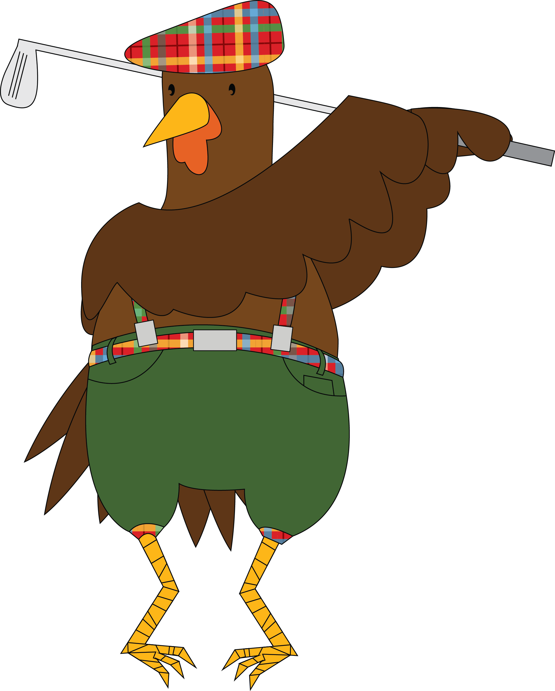 Rooster - Cartoon (2100x2615)