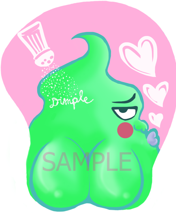 Dimple 3d Butt Mousepad - 3d Pop Up Butt Mouse Pads (600x739)