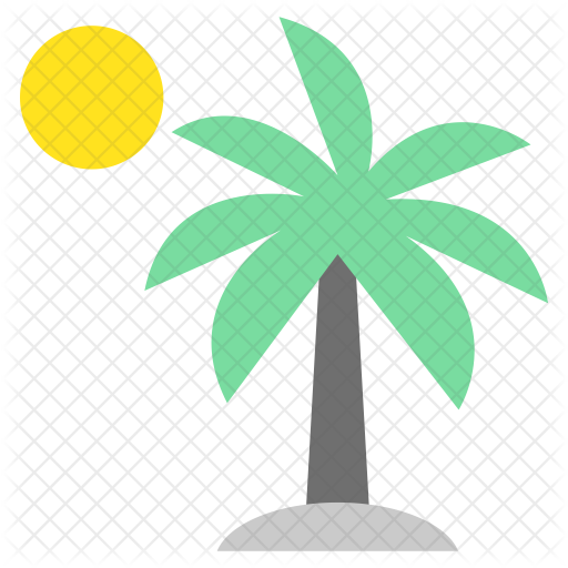 Beach Icon - Tree (512x512)