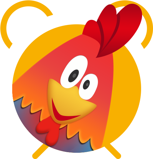 Rooster Emoticon (512x512)