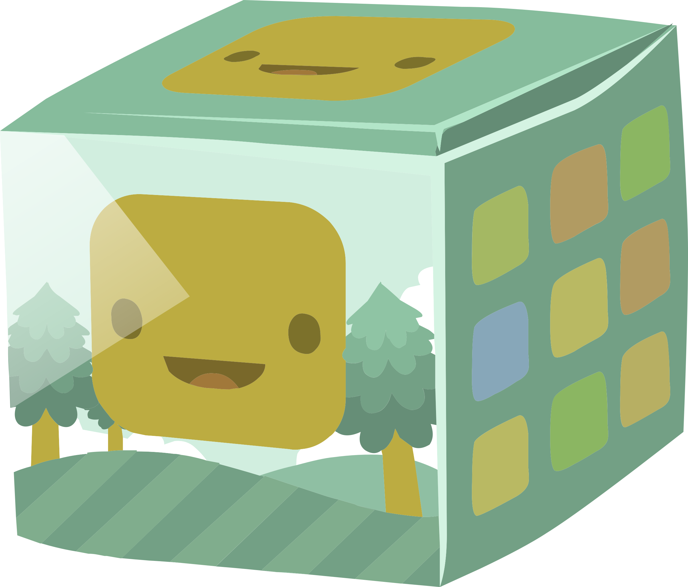 Package - Clip Art (2400x2047)