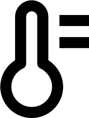Thermometer Symbol Vector - Temperature (400x400)