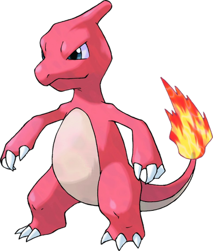 Pokemon Drawing With Colour (420x494)