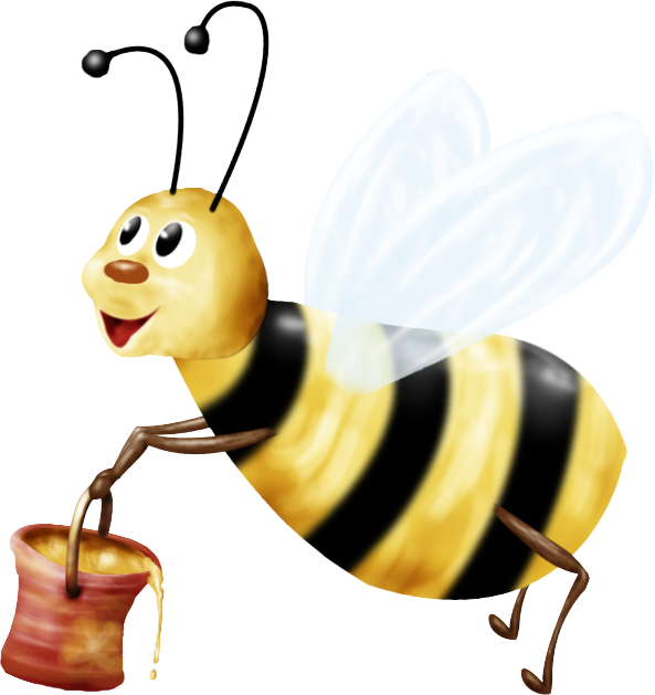 Abeilles - Page - Honeybee (593x629)