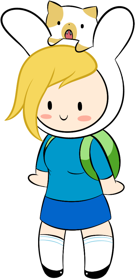Finn Jake - Fionna And Cake Chibi (507x1002)