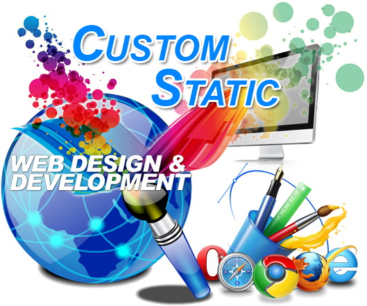 Custom Static - Static Web Design Png (530x530)