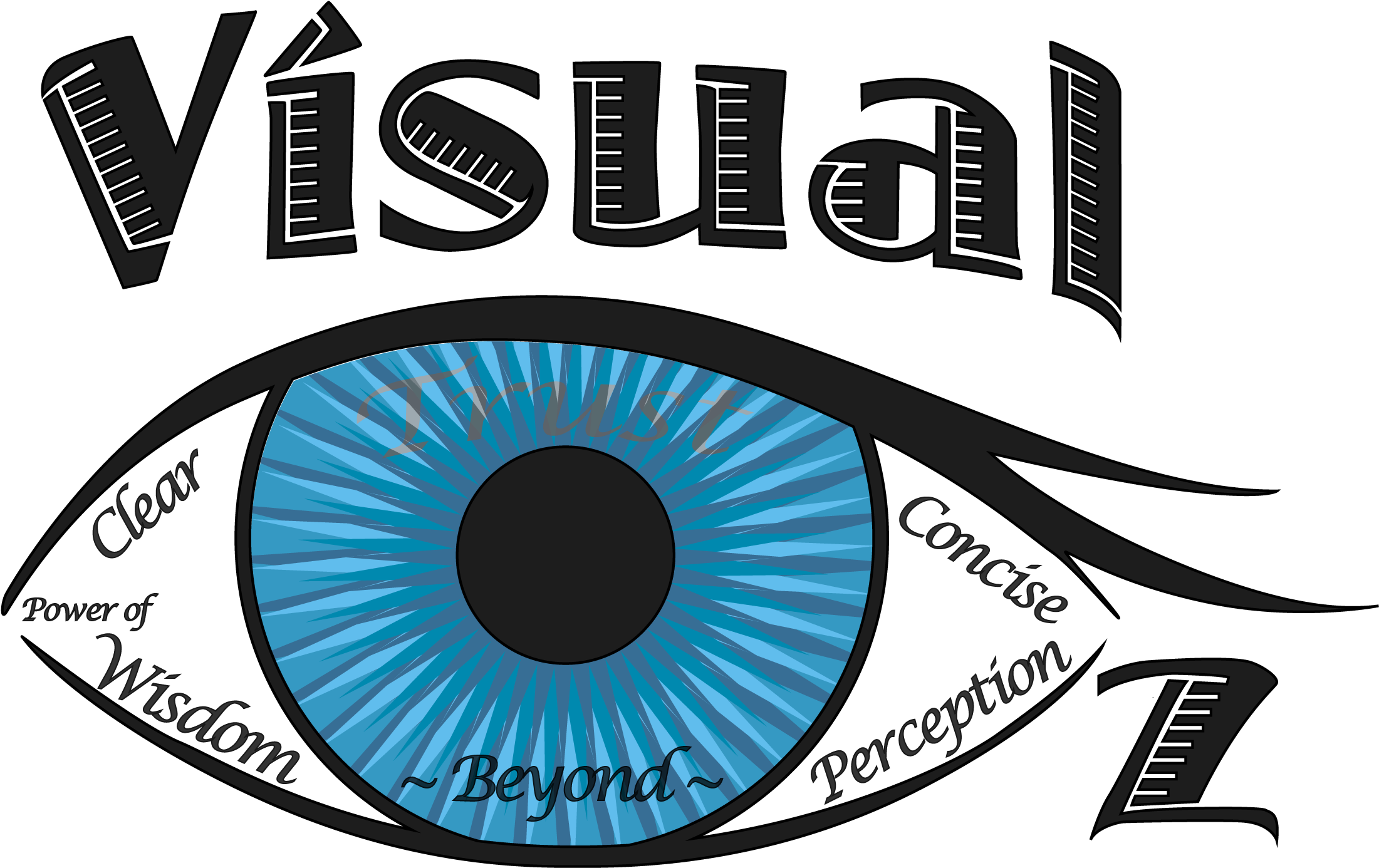 Blue Eyes Clipart Visual - Visual Eye (3000x1800)