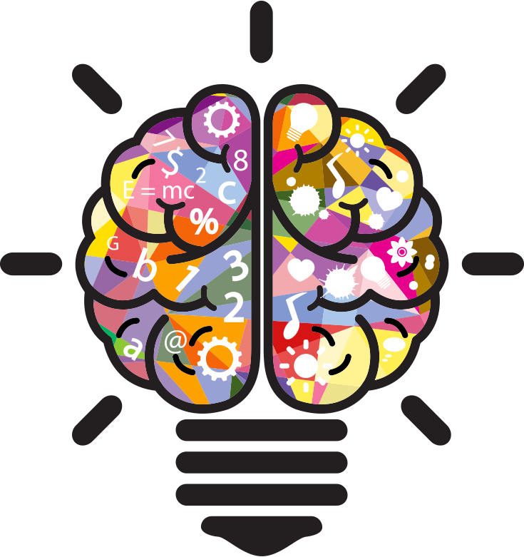 Brain Bulb Image - Cbt: A Practical Guide On How To Rewire The Thought (735x781)