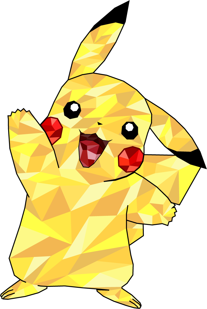 Digital Art - Pikachu (713x1061)