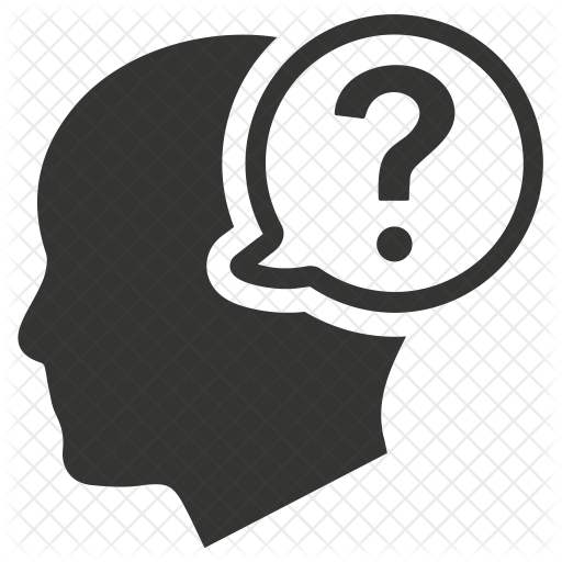 Question-mark Icons - Confusion Icon (512x512)