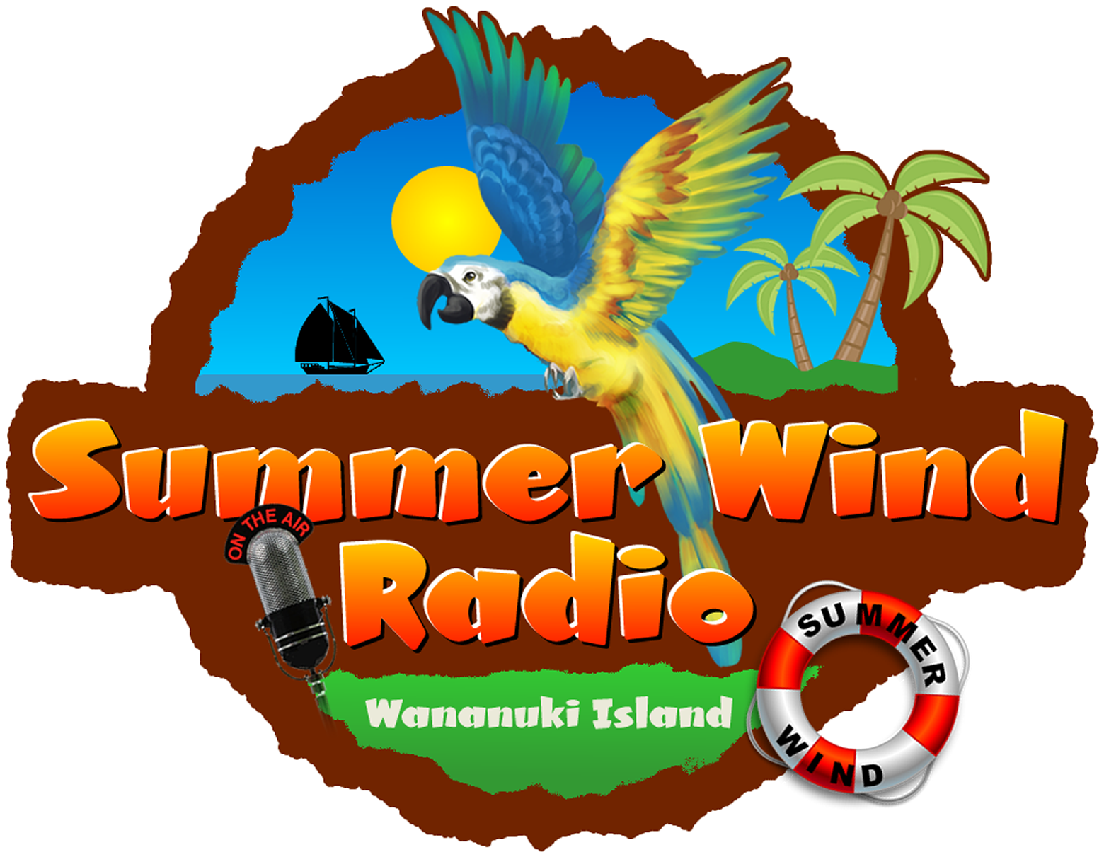 Summer Wind Radio - Macaw (1600x1280)