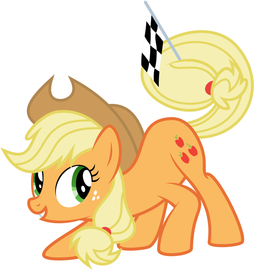 Set, Ready, Go By Abydos91 - Applejack (875x913)