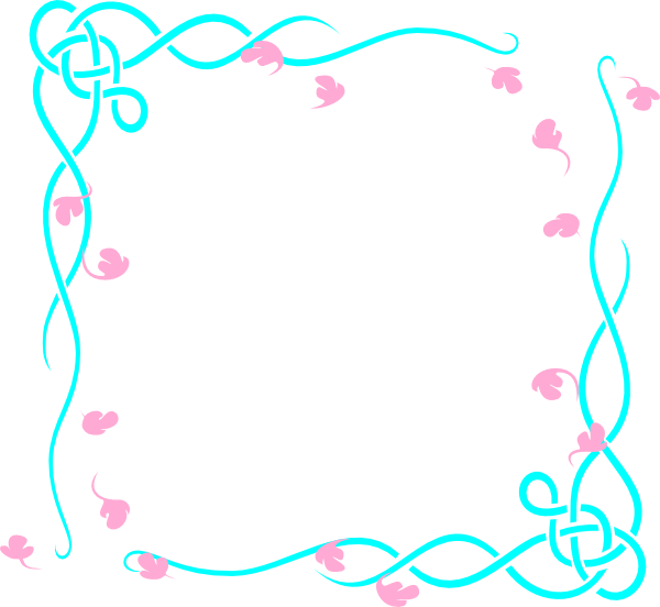 March Borders Clip Art (600x552)