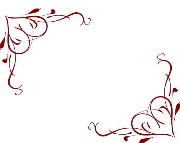 Wedding Corner Border Png (600x477)