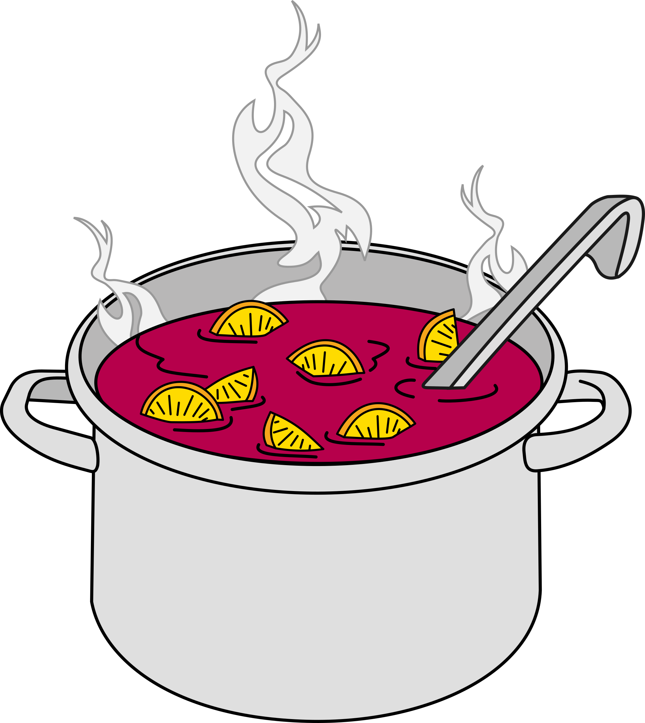 Big Image - Mulled Wine Clipart (2142x2400)