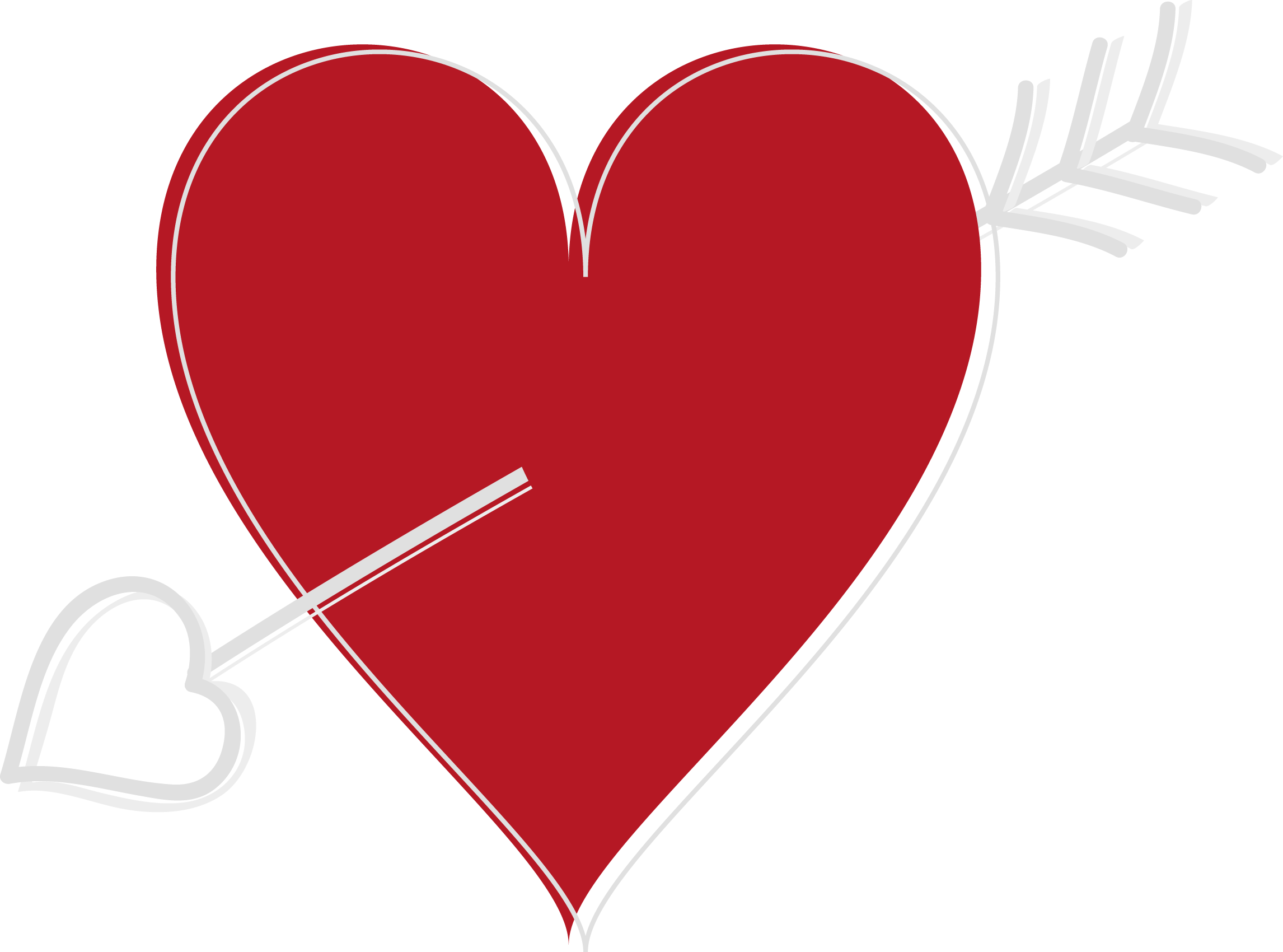 Heart And Arrows - Heart (2292x1700)