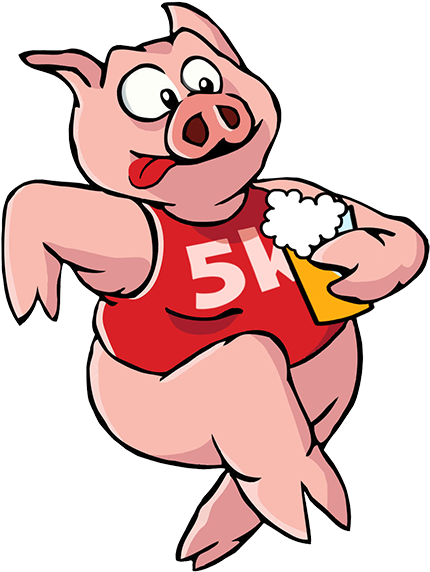 Bbq - Running Cartoon (600x600)