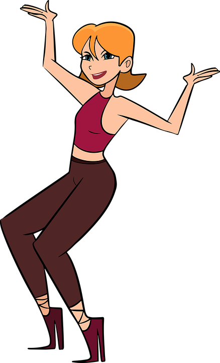 Dancing Graphic Transparent Isolated Dance - Graphics (438x720)