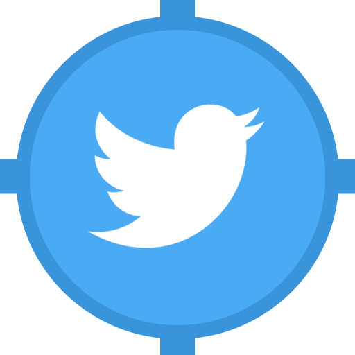 Twitter Icon Flat Circle (512x512)