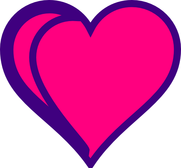 Cute Hearts Transparent Background (600x557)