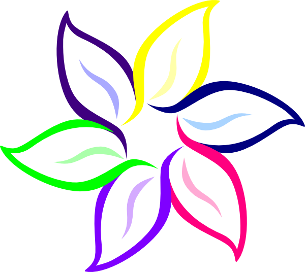 Cartoon Flowers (600x536)