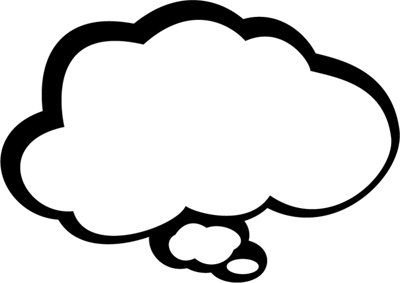 Thinking About Philosophy - Comic Book Thought Bubble (800x567)