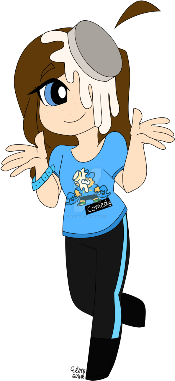 Comedy By Blucloud-zz - Cartoon (607x1316)