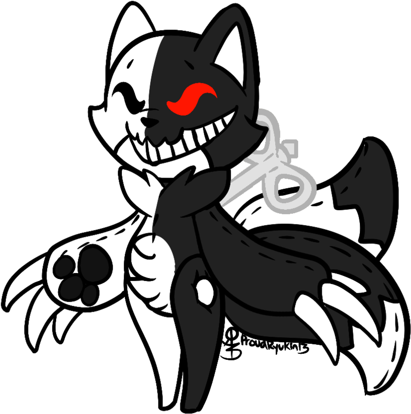 Despair By Winter Sunflower - Monokuma Fox (900x900)