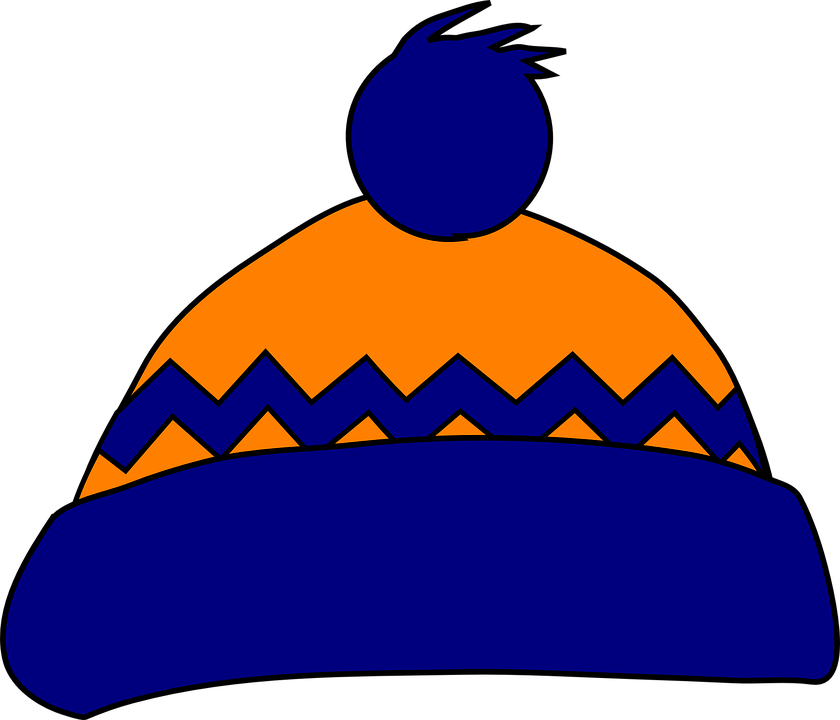 Bobble Hat Clip Art (840x720)