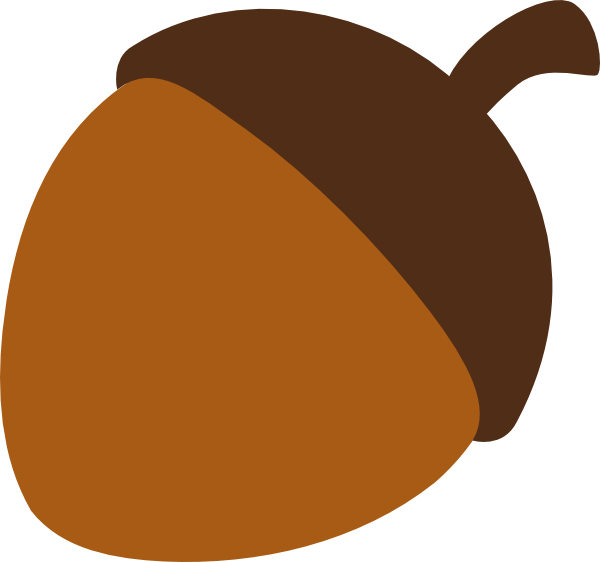 Acorn Clipart Acorn Clip Art At Clker Vector Clip Art - Acorn Clipart (600x562)