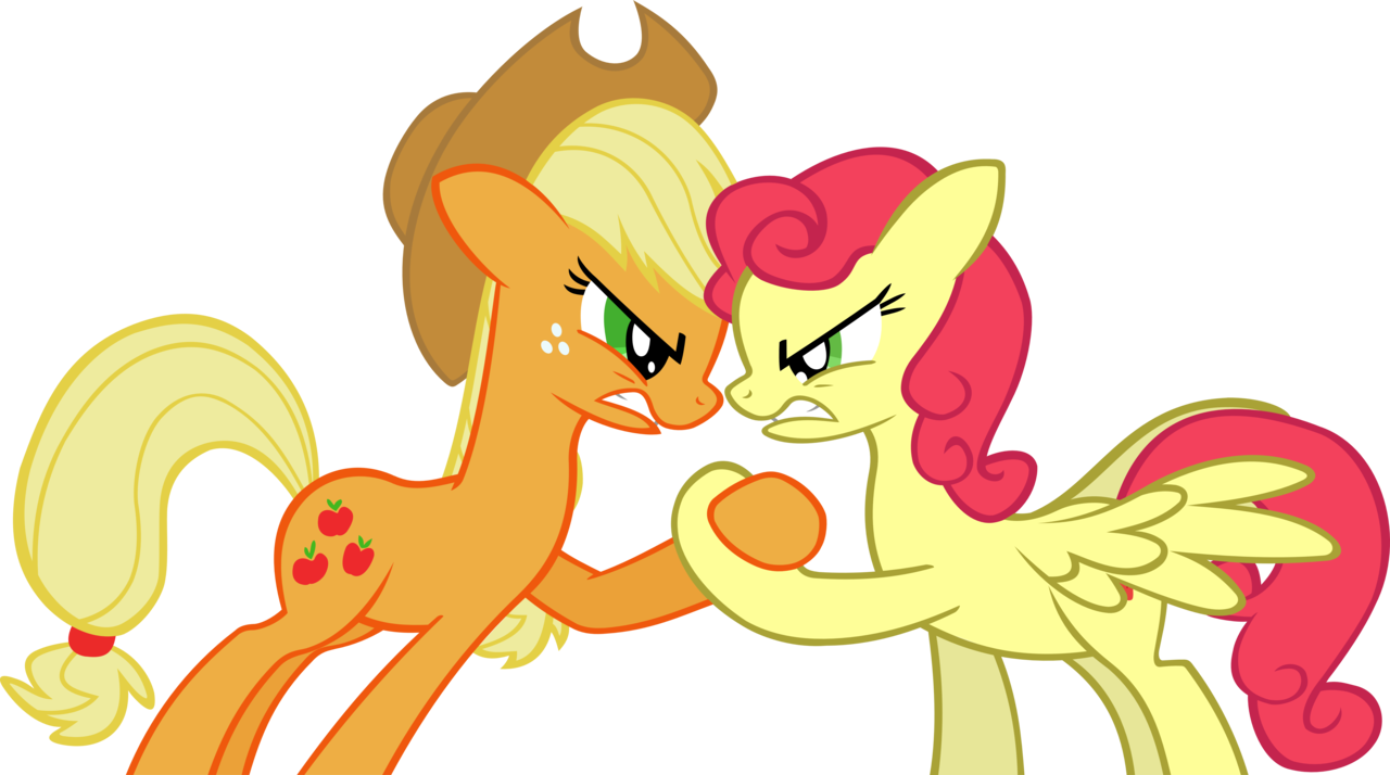 Absurd Res, Angry, Applejack, Arm Wrestling, Artist - Applejack Vs Strawberry Sunrise (1280x714)