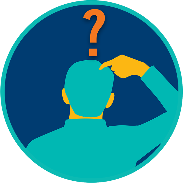 A Man Scratching His Head - Amazon Echo (637x637)