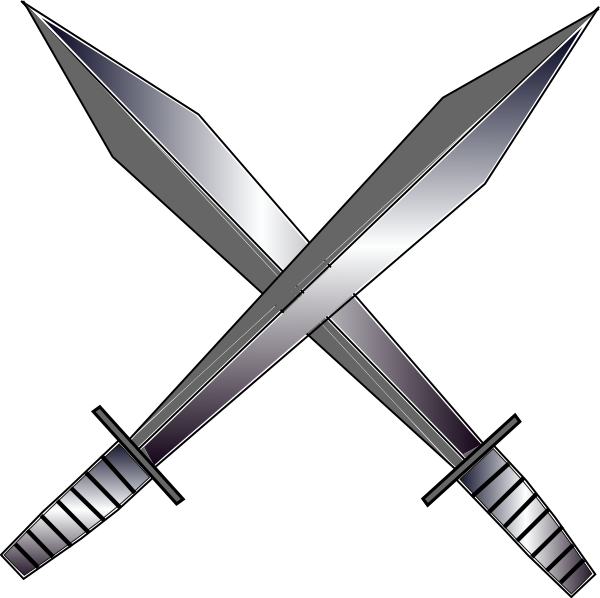 Sword Clip Art (600x598)
