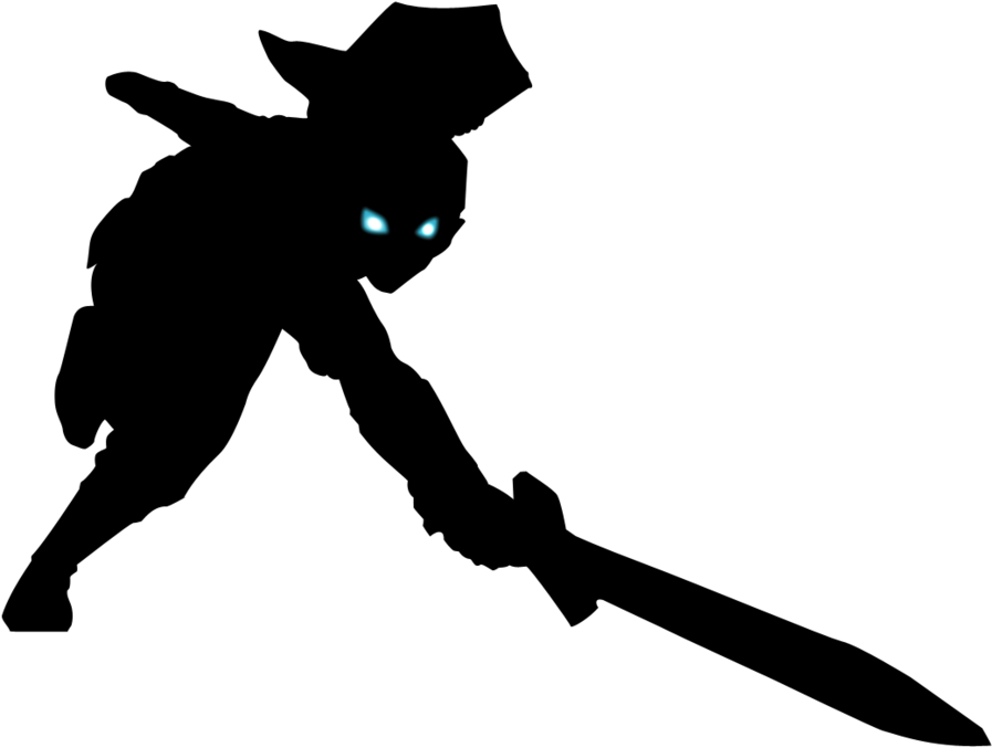 Image - Link Silhouette Transparent (900x685)