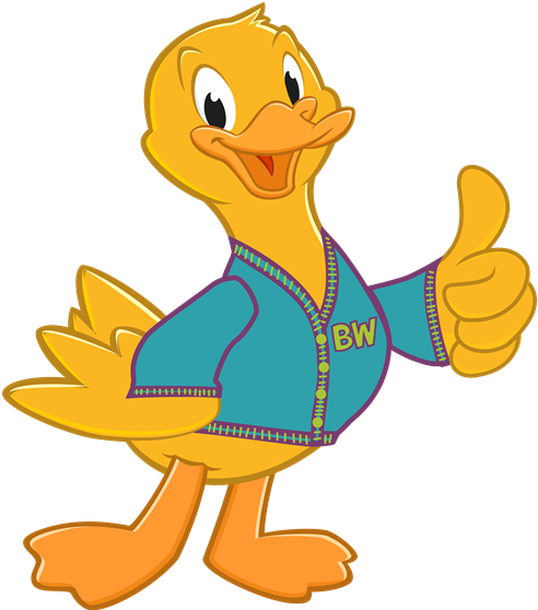 Duck - School (500x560)