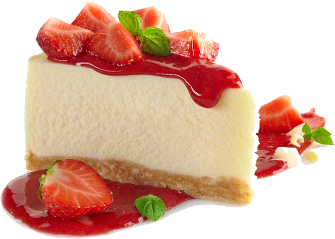 Кондитерские Изделия - Cheese Cake White Background (701x500)
