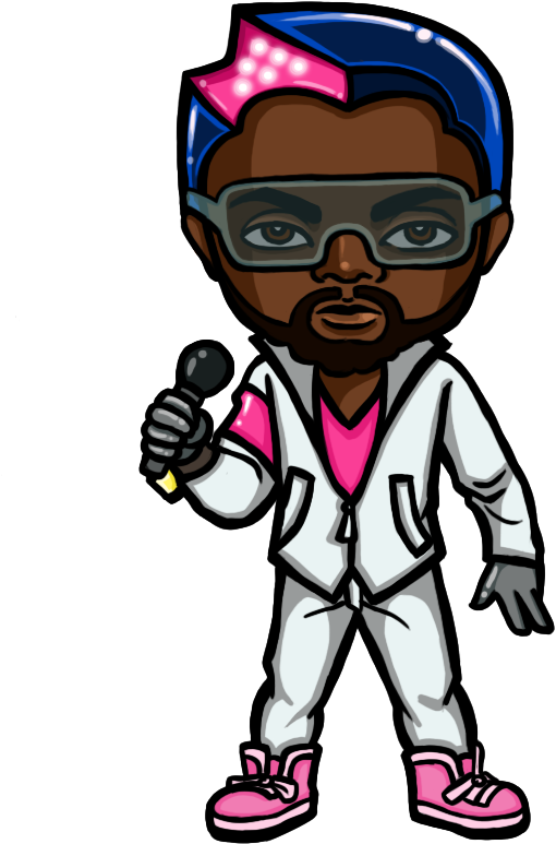 Will - - Will I Am Cartoon (800x800)