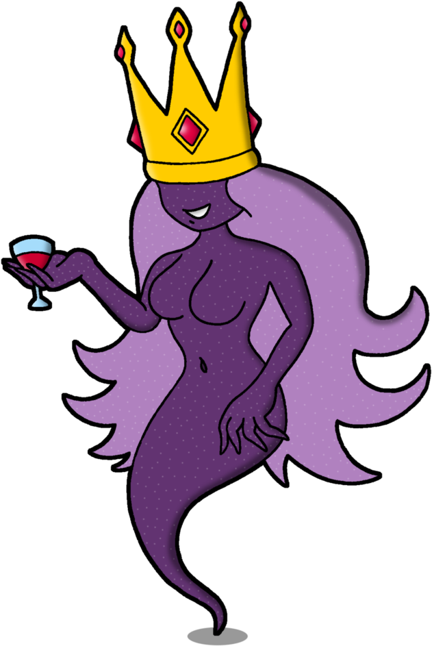 Shadow Queen By Polishedbrain - Cartoon (752x1061)