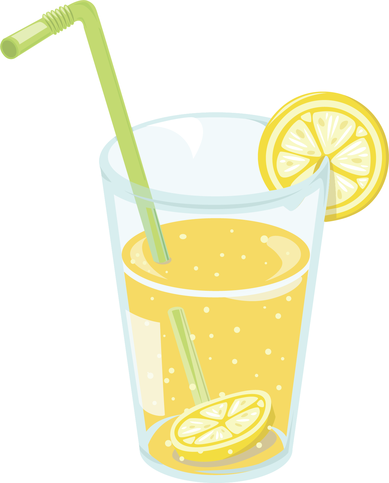 Lemon Juice Vector - Lemon Juice Vector (1339x1661)