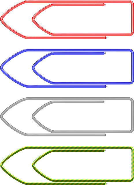 Education, Paper, Paperclip, Office, Pin, Clips - Paper Clip (464x640)